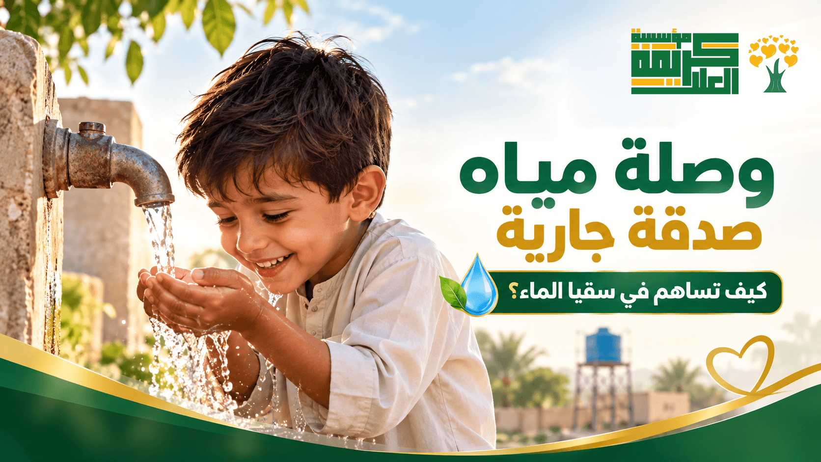 water connection sadaqa jariya